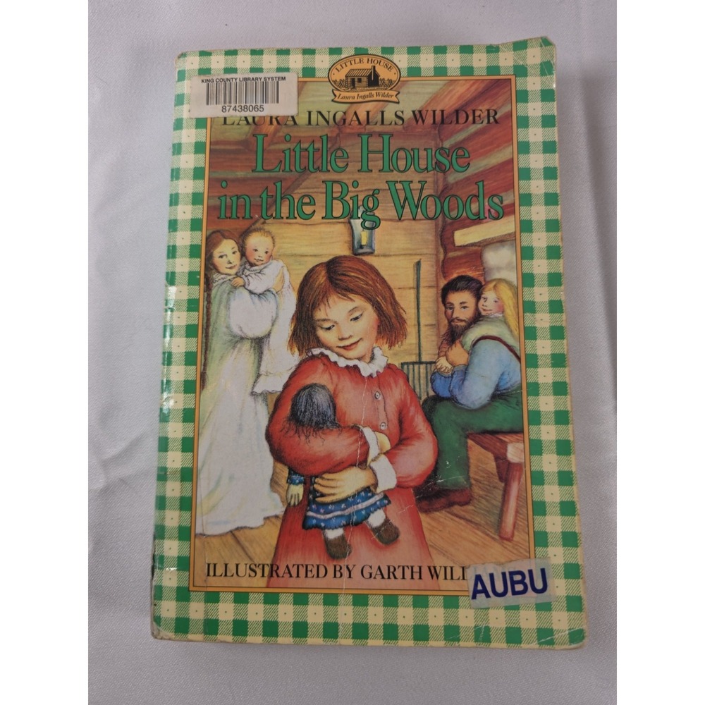 Little House in the Big Woods Laura Ingalls Wilder Harper Trophy PB Vintage Book